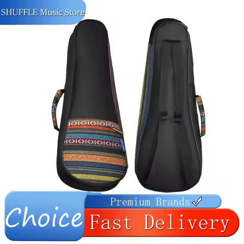 IRIN 21 Inch Universal Ukulele Bag Colorful Waterproof Cotton Hawaiian Guitar Handbag Portable Ukule