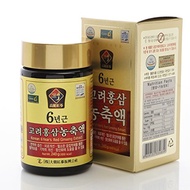 [USA]_Hong Sam Jeong 100% Pure Korean 6years Root Red Ginseng Extract, 240g(8.5oz) X 2ea, Saponin, P