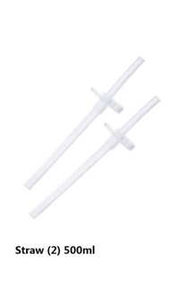 Tupperware Straw (2) - Suitable for Kids Printable Straw Tumbler 500ml &amp; 400ml