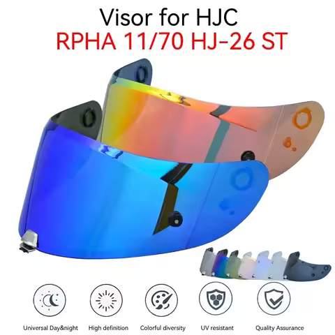 70 RPHA 11 Motorcycle Helmet Visor HJ-26 Full Face Helmet Lens Cascos Para Moto Accessories Capacete