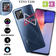 VIVO Y15S Tempered Glass Anti-Scratch Camera Screen Protector Camera Tempered Lens Camera HP Rear Ba