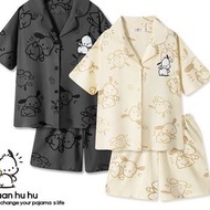 pochacco 帕恰狗 pc狗 睡衣 短袖衫 睡褲 睡衣套裝 公仔 送禮 生日禮物 實用 日用品