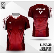 Jonatan christie badminton jersey malaysia open 2026 free custom name and logo T-55061B