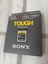 Sony CFexpress Type B 512GB 記憶卡