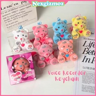 GANTUNGAN NEXGIZMOZ Blind Box Sonny Angel Hippers Bear Love Reveals Love Cute Doll Keychain Pendant 