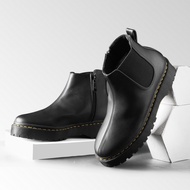 WOMEN'S SHOES!!! CHELSEA BLACK MNM x LVNATICA Women's Chelsea High Boots Slip On Boots
