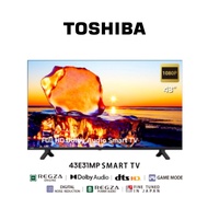 TV Toshiba 43 นิ้ว Full HD WIFI Smart TV Dolby Audio 2023 รุ่น 43E31MP ประกันศูนย์3ปี