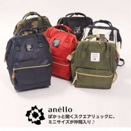 全新 日本Anello 軍綠迷彩mini背包