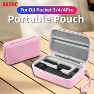 BRDRC For DJI Osmo Pocket 3/4 Storage Bag Portable Carrying Case Durable Protective Case Accessories