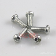 Screw Wholesale 168 BK9K102025  Yuanji Cross M5 3 612 Galvanized 5mm Semicircle Head Screw *
