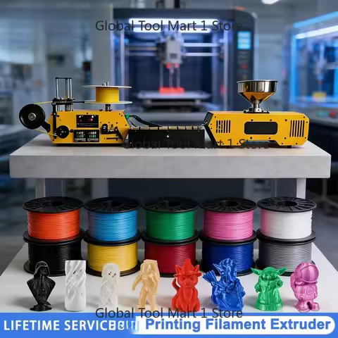 HT400 Extruder 3Filament Maker Automatic Desktop 3 Printing Consumables Extruder for 3D Printing Fil