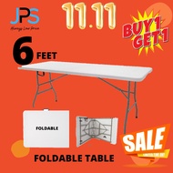 BUY 1 TAKE 1 6ft (180cm) Foldable Table  Lifetime Use Heavy Duty  Premium Quality