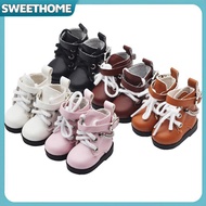 SWEETHOME Mini Doll Shoes Chain Shoes High-top PU Shoes For Paola Reina Doll&1/6 BJD Blythe EXO Doll