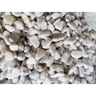 Pebble stone white mini / batu putih kecil