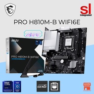 MSI PRO H810M-B WIFI6E LGA1851 M-ATX Motherboard