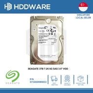 SEAGATE 3TB 7.2K 6G SAS 3.5" HDD [ Constellation® ES.3 ] // ST3000NM0023 // 9ZM278-004