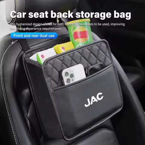 Car Seat Back Storage Box Organizer Pocket Multifunction Bag For JAC JS2 S3 JS3 J2 S5 T8 Refine J5 J