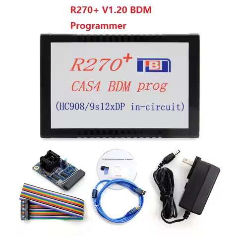 2026 R270+ V1.20 Programmer for B-W CAS4 BDM Professional for b- key prog Car Diagnostic R 270 Auto 