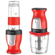MAYER MMBC19RD (RED) 2 IN 1 BLENDER AND CHOPPER (300W)