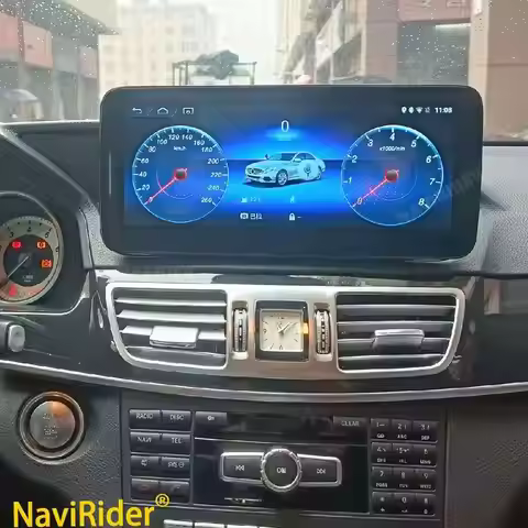 12.3'' Qualcomm 685 For Mercedes Benz E Class W212 S212 Android 13 Display Screen Navigation Carplay