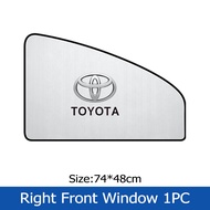 Sieece Car Window Sun Shade Windshield Visor Car Accessories For Toyota Wish Hiace Sienta Altis Harr