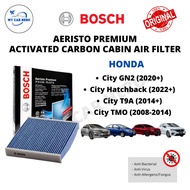 BOSCH Aeristo Premium Activated Carbon Cabin Air Filter 0986AF7002 Honda City T9A 2014+ GN2 2020+ Ha