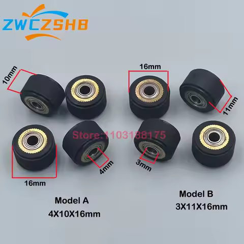 3PCS Roland Paper Pressure Pinch Roller for Roland GX-24 GX-500 GS24 GR540 VP540 Cutter Plotter Rubb