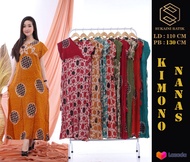 kekinian daster kimono resleting nyamping busui batik cap sukaini bisa cod bahan super premium