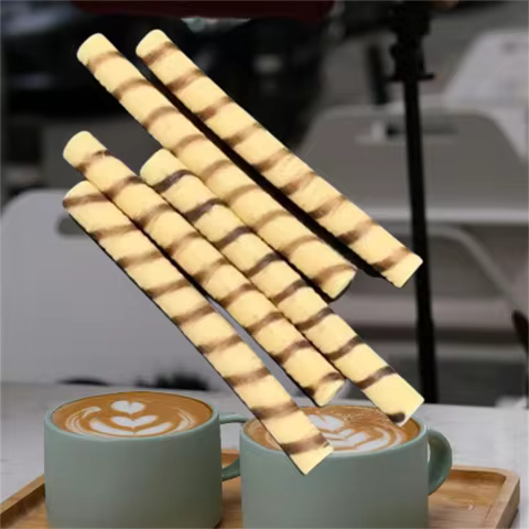 3pcs Shooting DIY AMSR Sound Prop Cookie Biscuit Dummy Food Chocolate Simulated Pocky Strawberry Fla