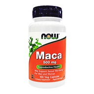 NOW Foods MACA瑪卡膠囊 500mg  100顆  0.6g  1罐