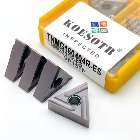 TNMG160404R TNMG160404L-ES VP15 U6020 High Quality Carbide Inserts External Turning Tools Metal TNMG