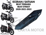 HARGA ECERAN SATUAN COVER BODY KASAR BEAT 2020 2021 2022 DELUXE  LED BEAT STREET  / Tameng kecil / Tutup Knalpot / Batok / Legsil atas bawah / Sambungan body kanan kiri / Cover tangki / dek Kolong / dek Paru / Injakan / Spakbor belakang / Body kasar beat