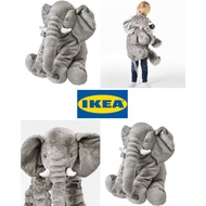 [READY STOCK] IKEA JATTESTOR SOFT TOY ELEPHANT/GREY 60CM | ANAK PATUNG GAJAH LEMBUT BESAR IKEA