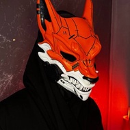 賽博朋克狐面具 科技面具 賽博朋克面具 蒸汽朋克面具 角色扮