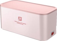 拖板盒連U型5插位電拖板 | 3個USB充電插口(5V/3.1A Max.15.5W) | 香港機電署安全規格 | 防塵收納 | 電源線整理箱 U型特色設計 | 粉紅色 | CMB-5USB/2M