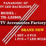 TH-L32B6S PANASONIC 32 INCH TV LED BACKLIGHT ( LAMP TV ) THL32B6S TH-L32B6 L32B6S