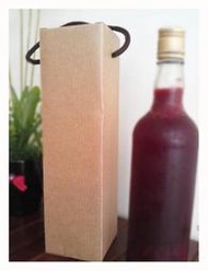 酒盒酒瓶提盒酒瓶盒酒提盒E-5026單入500ml瓦愣提盒 瓦愣酒盒 瓦愣紙盒 酒袋 酒提袋紅酒袋