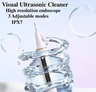 Teeth Visual ultrasonic cleaner  (高清內窺鏡) + 5 cleaning Heads - Plaque Remover for Teeth with High res