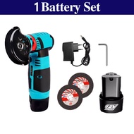 เครื่องเจียร์  ลูกหมูไร้สาย 12v ลูกหมูตัดเหล็กไร้สาย ลูกหมูหินเจียร เครื่องเจียร 750 W ฟรี! ใบตัด2 แ