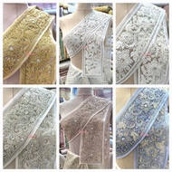 Premium Beautiful Embroidered Sash (4 Inches Front) (Length 3 Meters) (Ready To Use)
