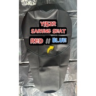 SARUNG SEAT Y15ZR【BLUE/RED LINE】 DESIGN YAMAHA Y15zr v1/v2 seat cover