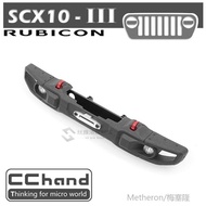 CChand คั่วเบิร์มพ์หน้าป้องกันสำหรับ AXIAL SCX10 III JEEP วิ่งข้างกว้าง อุปกรณ์เสริมสำหรับรถเล็กแบบย