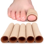 Big Toe Protector Finger Splint Tube Sleeves Comfortable Cushion Protectors Toe Caps Toe Bandage Toe