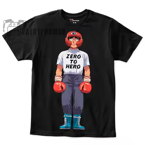 Unisex T-shirt Hajime no Ippo Makunouchi Ippo Zero to Hero