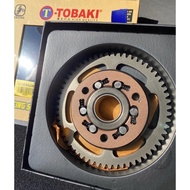 TOBAKI RACING STATER ONE WAY CLUTCH WITH GEAR LC135 &amp; Y15 V1 V2 Tobaki Racing Stater one way 6 bearing For modify &amp; Jet