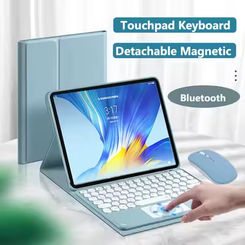 Trackpad Keyboard Case for Lenovo Tab One 8.7" 2025 TB305XU Tab K9 8.7 Inch 2025 TB305FU Folio Table