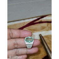 cincin perak zamrud minyak