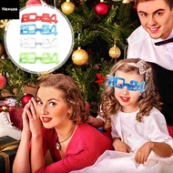 NEXUS 2024 แว่นตาเรืองแสงสำหรับ2024 เรืองแสงในที่แคบ แว่นกันแดดสำหรับผู้หญิง แว่นตาส่องสว่าง อุปกรณ์