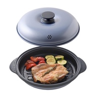 Anything microwave cooker Microwave Magic Grill Boil Steam Grill Easy cleanup Universal Round shape