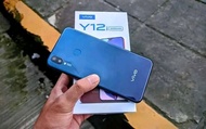 Vivo Y12i Ram 3/32 nominus masih mulus fullshet second rasa baru garansi resmi Indonesia